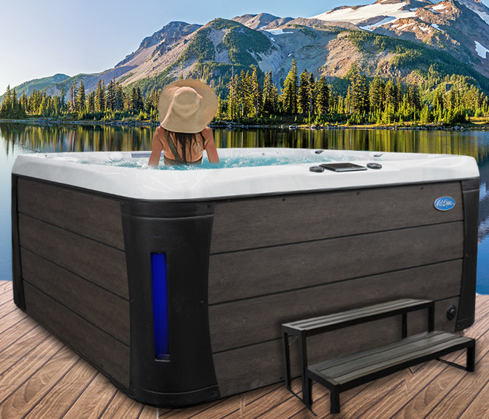 Calspas hot tub being used in a family setting - hot tubs spas for sale Syracuse
